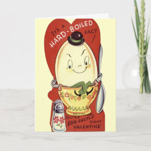 Carte de voeux de la Saint-Valentin en dur