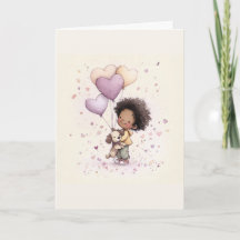 Carte de vœux de la Saint-Valentin fantaisiste – A