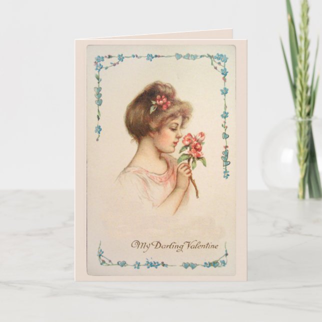Carte de vœux de la Saint-Valentin Ma chérie (Devant)