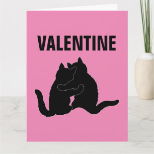 CARTE DE VOEUX DE LA SAINT-VALENTIN POUR CHAT, TOU