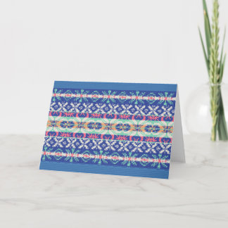 Carte de voeux de la saison des fêtes