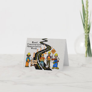 Carte de voeux de la semaine d'appréciation de la