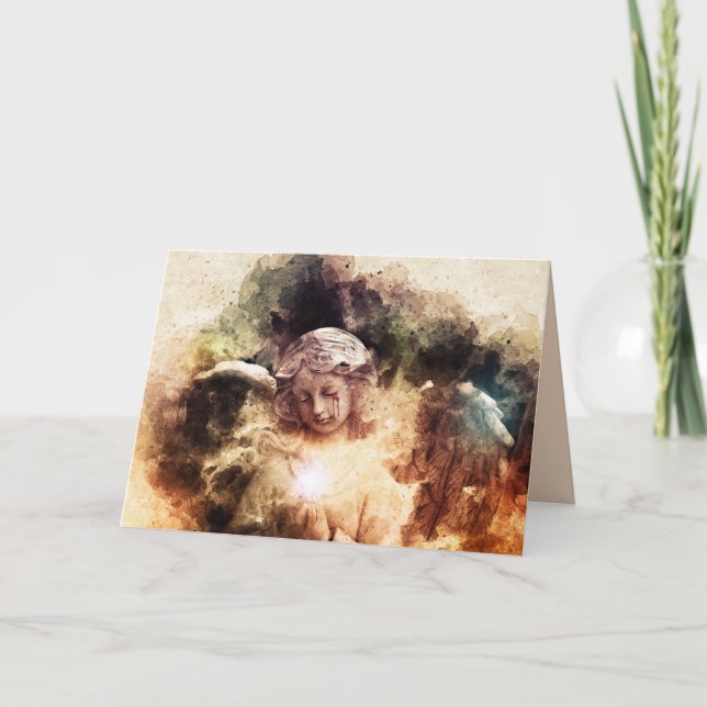 carte de voeux de l'ange stigmata (Devant)