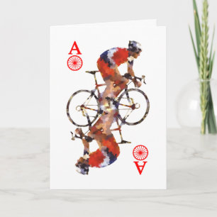 Carte de voeux de l'As des vélos