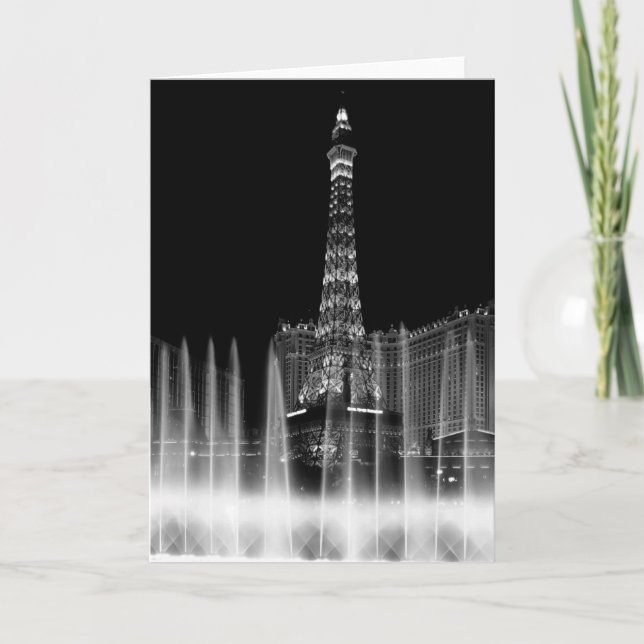 Carte de voeux de Las Vegas (Devant)
