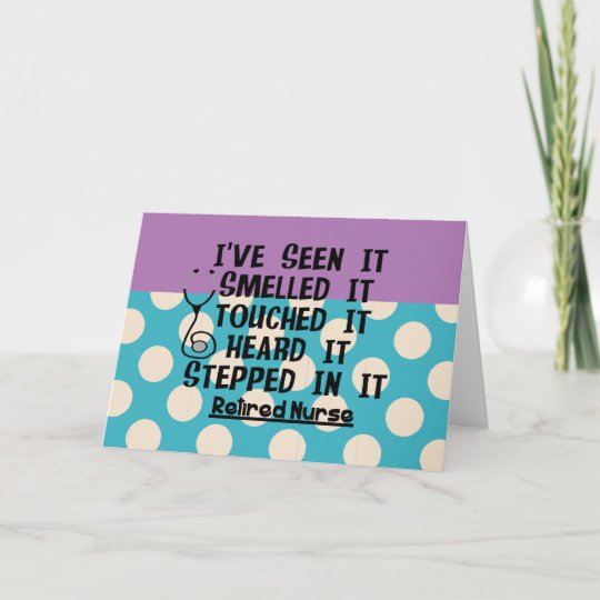 Carte De Voeux De L Infirmiere A La Retraite Amusa Zazzle Fr Carte De Voeux De L Infirmiere A La Retraite Amusa Zazzle Fr