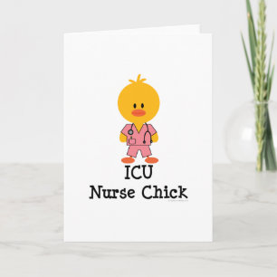 Carte de voeux de l'infirmière de l'ICU