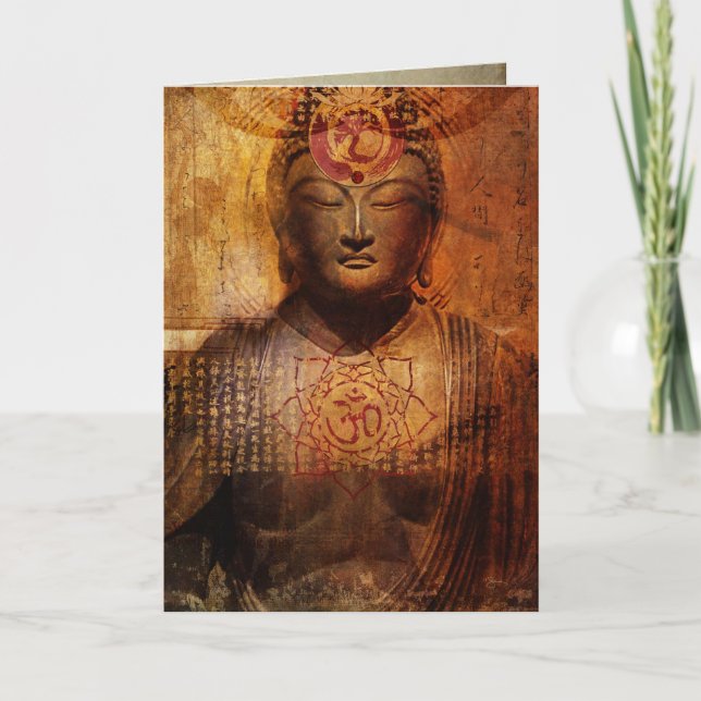 Carte de voeux de Lotus Sutra (Devant)