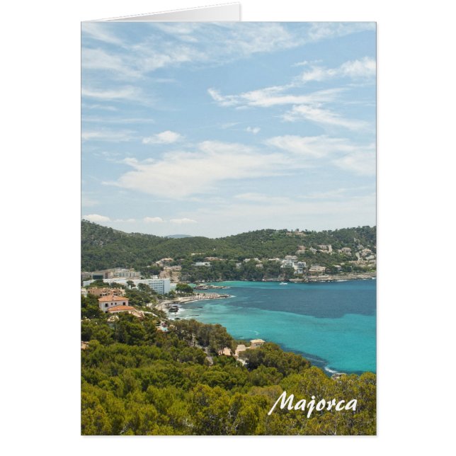 Carte de vœux de Majorque (Devant)