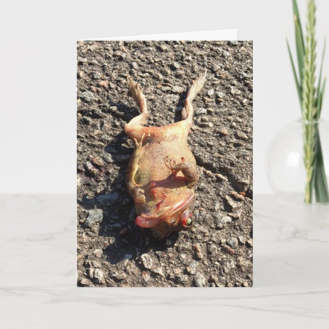 carte de voeux de mauvais jour (Devant)