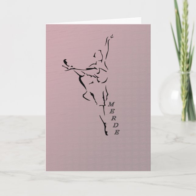 Carte de voeux de Merde (Devant)