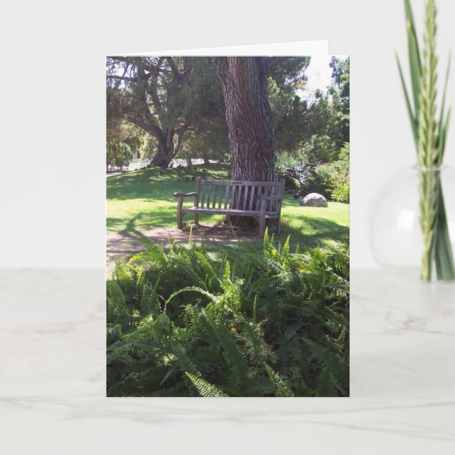 Carte de voeux de moments tranquilles (Devant)