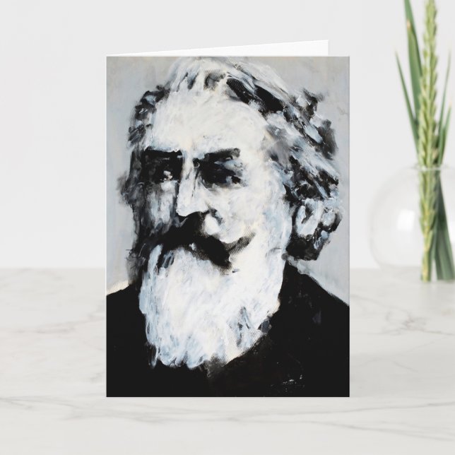 Carte de voeux de musique classique - Brahms (Devant)