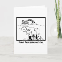 Carte de voeux de Noah's Ark Dinosaur discriminati
