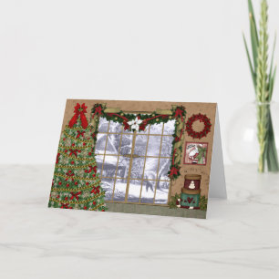 Carte de voeux de Noël
