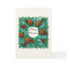 Carte de vœux de Noël