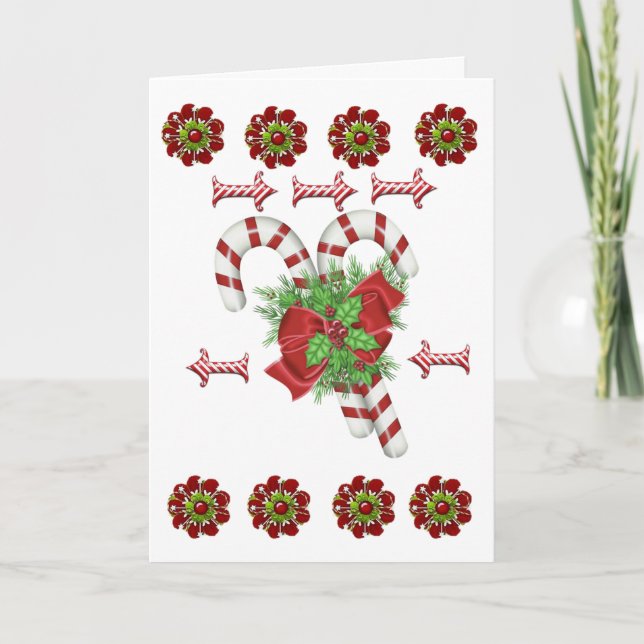 Carte de voeux de Noël (Devant)