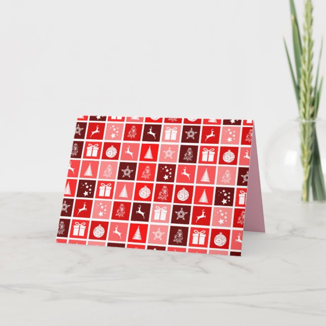 carte de voeux de noël (Devant)