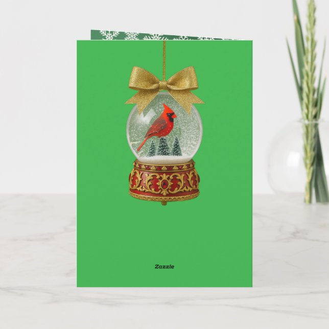 Carte de vœux de Noël (Dos)