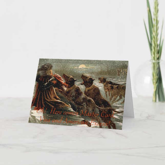 Carte de voeux de Noël (Devant)