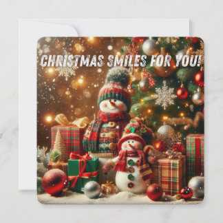 Carte de vœux de Noël