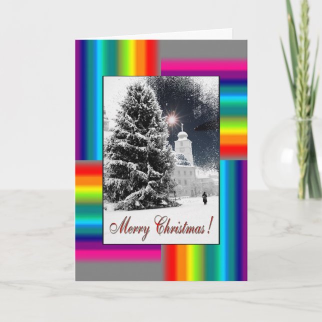 Carte de vœux de Noël  (Devant)