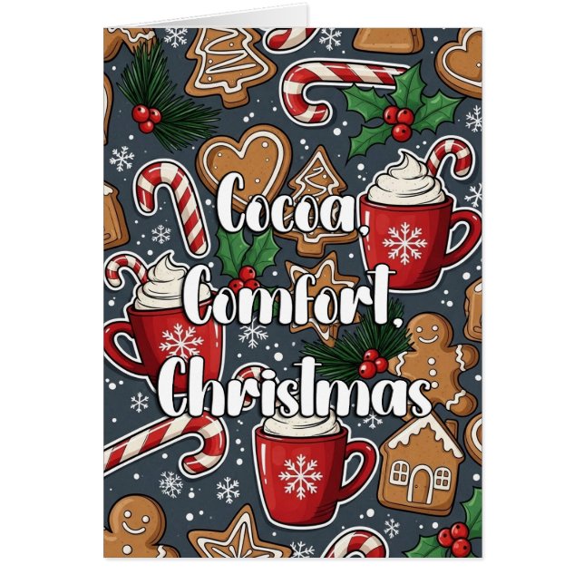 Carte de vœux de Noël (Devant)