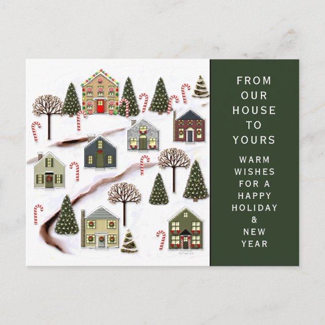Carte de vœux de Noël (Devant)