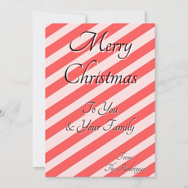 CARTE DE VOEUX DE NOËL (Devant)
