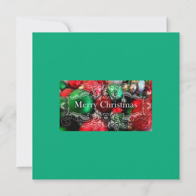 Carte de voeux de Noël (Devant)