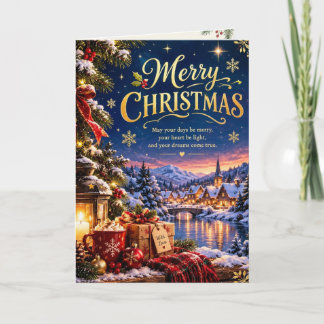 Carte de vœux de Noël