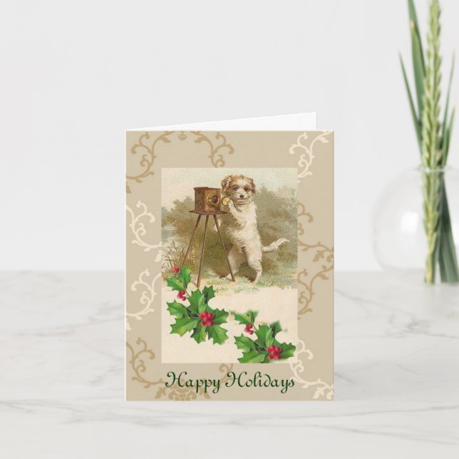 Carte de voeux de Noël (Devant)