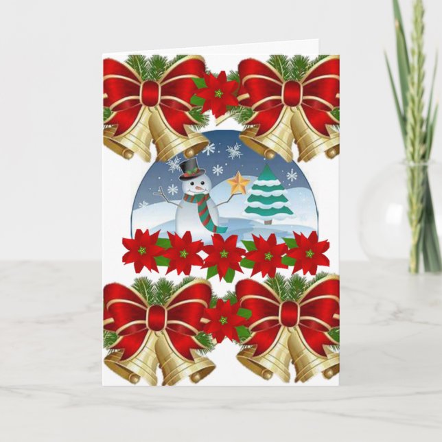 Carte de voeux de Noël (Devant)