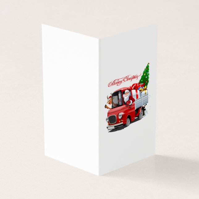 Carte de vœux de Noël (Outside)