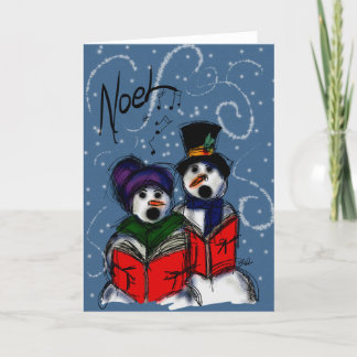 Carte de vœux de Noël