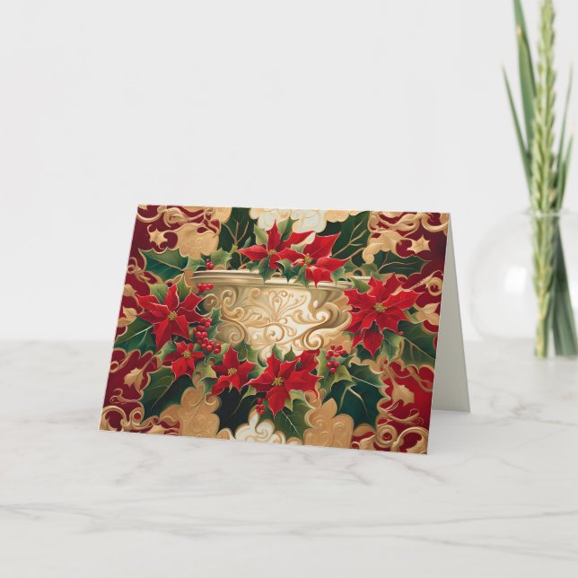 carte de voeux de noël (Devant)