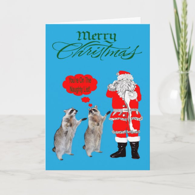 Carte de voeux de Noël (Devant)