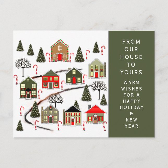 Carte de vœux de Noël (Devant)