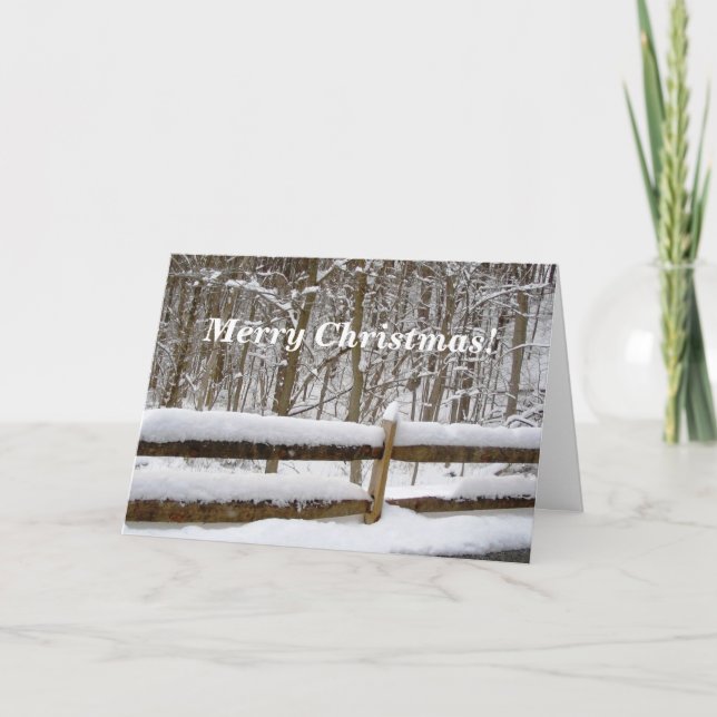 Carte de voeux de Noël (Devant)