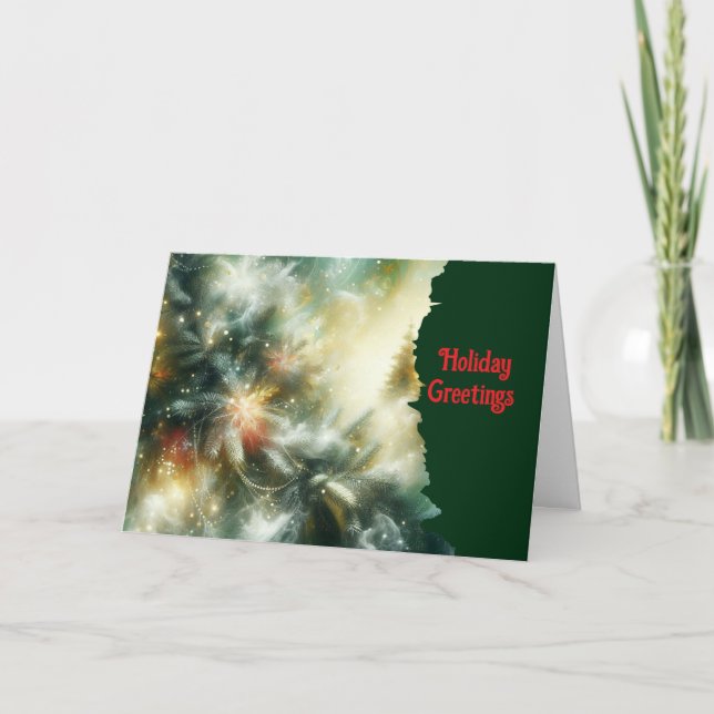 Carte de vœux de Noël (Devant)