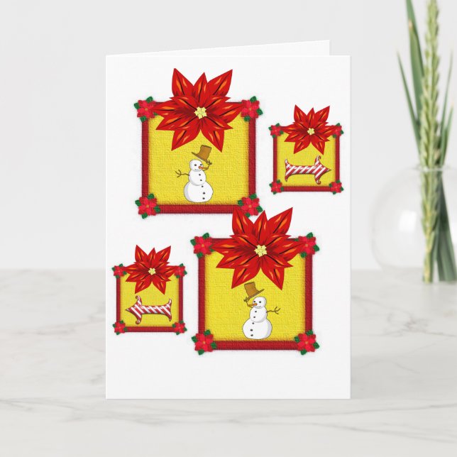 Carte de voeux de Noël (Devant)