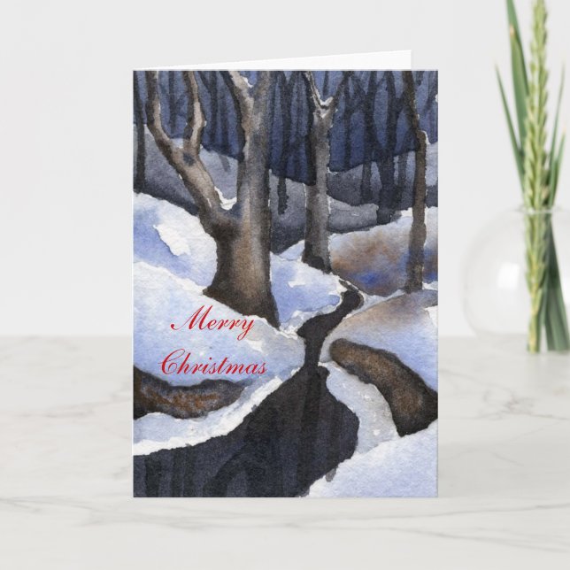 Carte de voeux de Noël (Devant)
