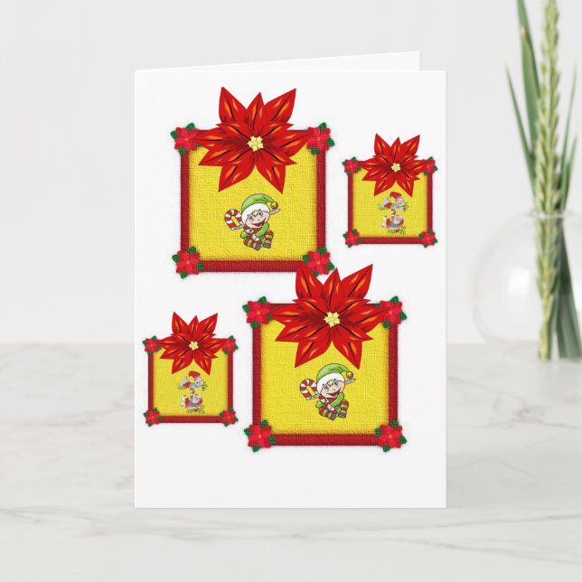 Carte de voeux de Noël (Devant)