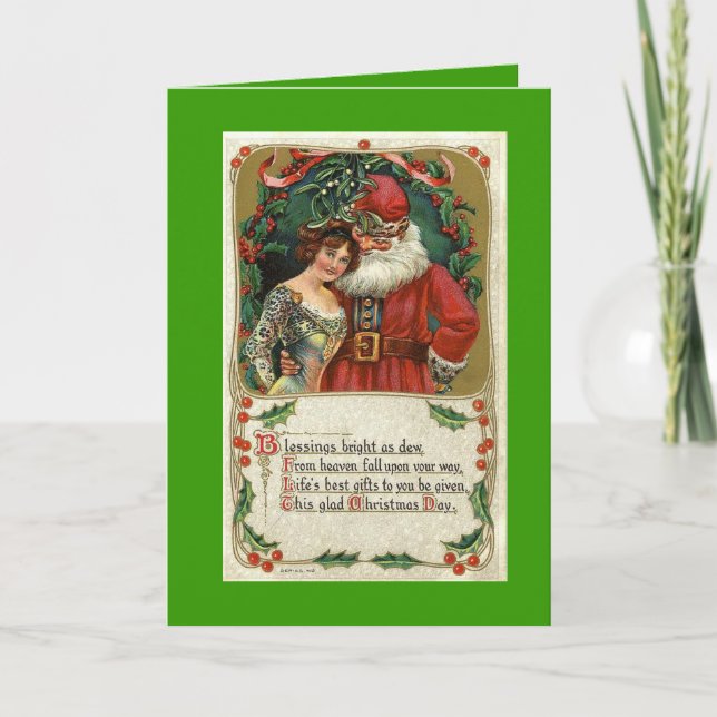 Carte de vœux de Noël (Devant)