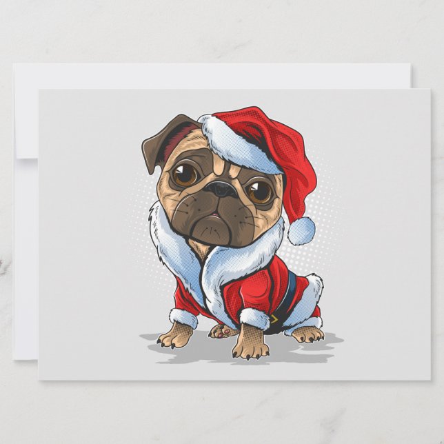 Carte de vœux de Noël (Devant)