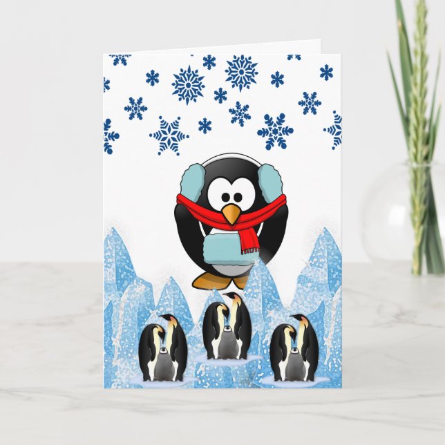 Carte de voeux de Noël (Devant)