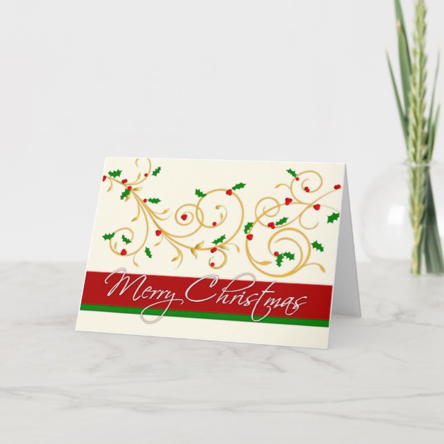 Carte de voeux de Noël (Devant)