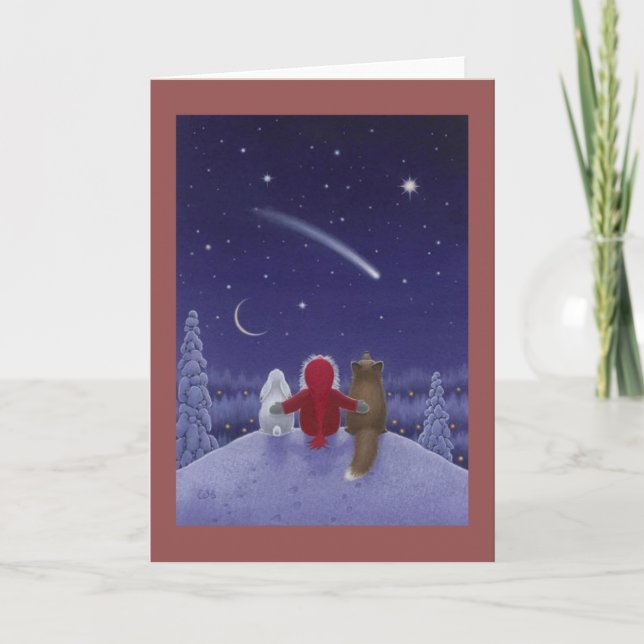 Carte de voeux de Noël (Devant)