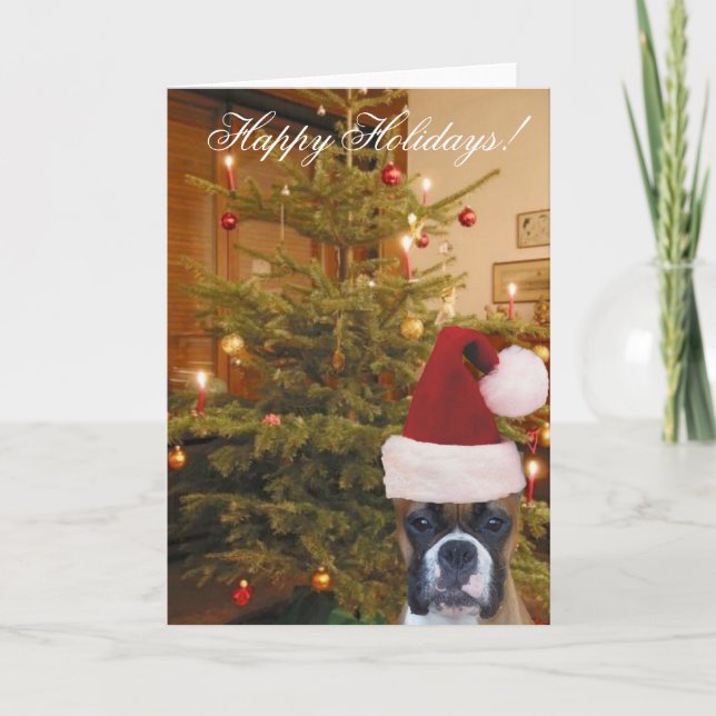 Carte de voeux de Noël (Devant)