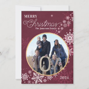 Carte de vœux de Noël